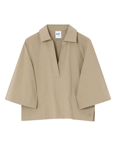 Day Birger et Mikkelsen - Luma Cottaline Hemd - Taupe